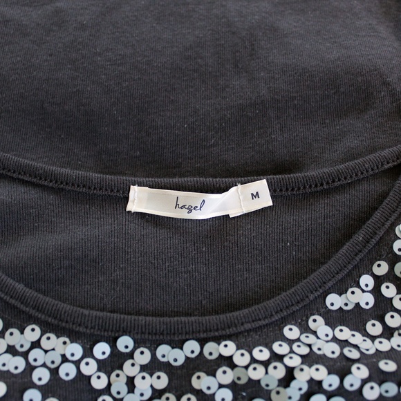 Anthropologie Hazel Sequin Tank Top Sz US M - Picture 6 of 7